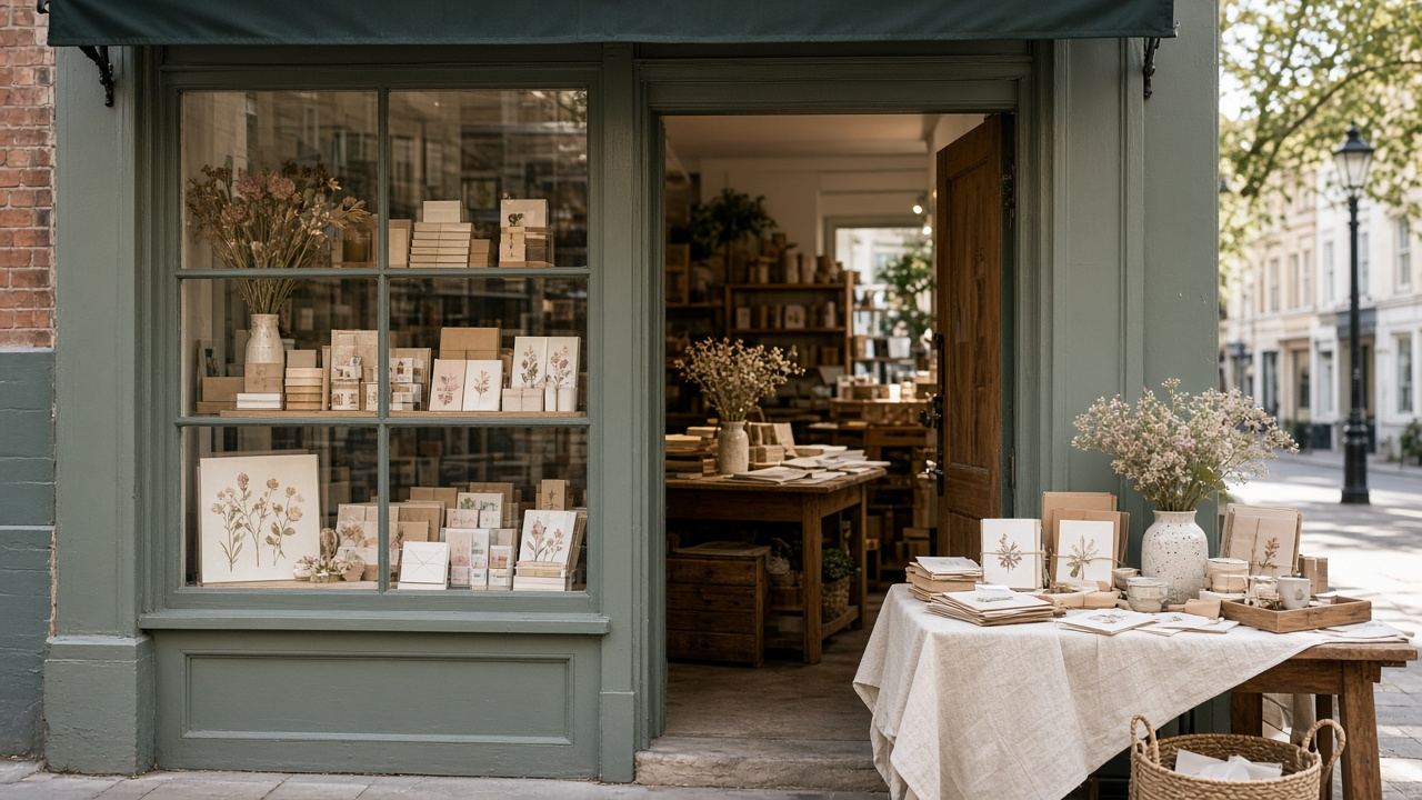 Stationery / paper goods / gift shop at Studio Doublet Kilts