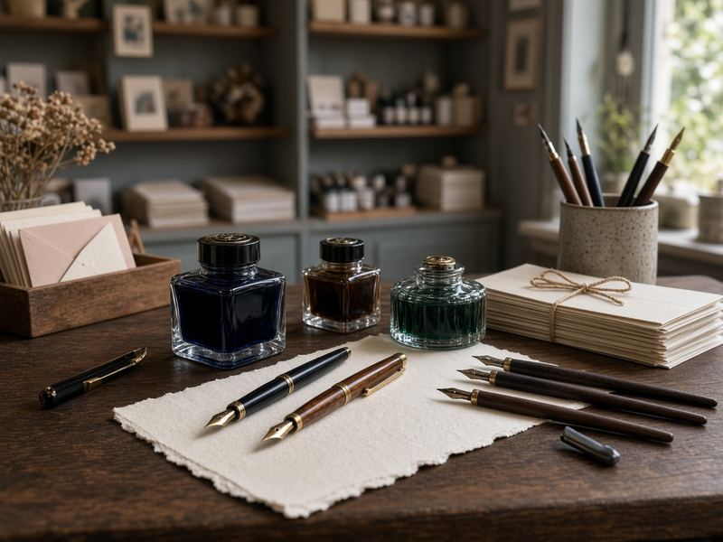 Inks & pens at Studio Doublet Kilts