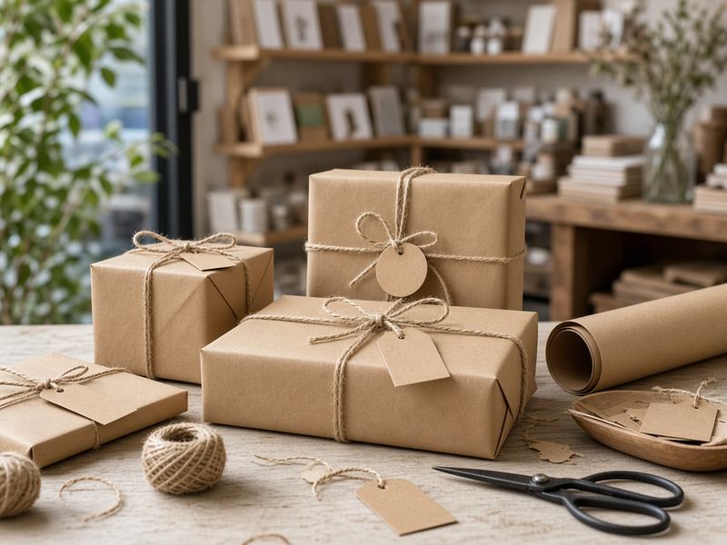 Gift wrapping at Studio Doublet Kilts